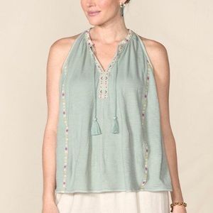 Good Hart by Matilda Jane - Kinsey Embroidered Tank